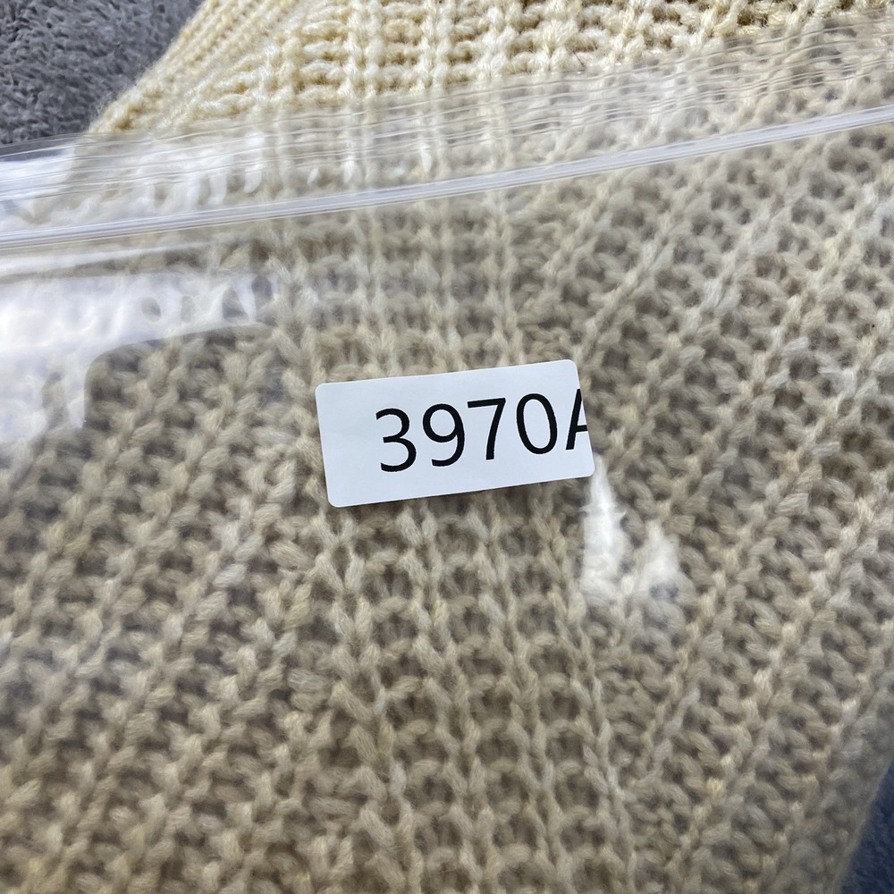 A New Day Cable Knit Pullover Sweater Womens Small Beige Long Sleeve - Picture 15 of 15